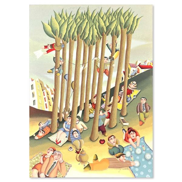 Yuval Mahler Limited Edition Serigraph On Paper