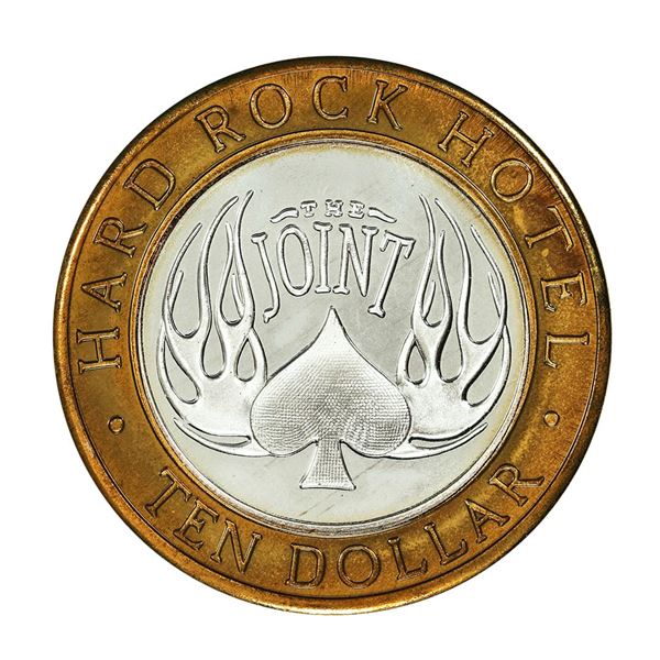 .999 Silver Hard Rock Hotel & Casino Las Vegas, NV $10 Limited Edition Gaming Token