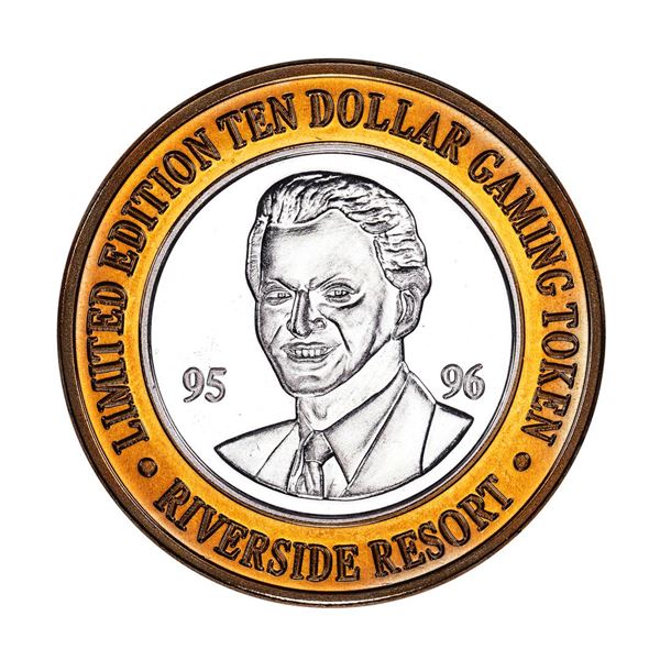 .999 Silver Riverside Resort Casino Laughlin, NV $10 Limited Edition Gaming Token