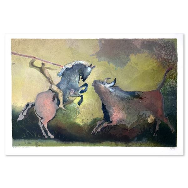 Edwin Salomon Limited Edition Serigraph On Paper