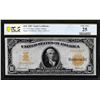 Image 1 : 1907 $10 Gold Certificate Note Fr.1172 PCGS Very Fine 25