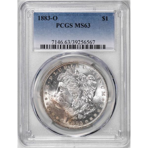 1883-O $1 Morgan Silver Dollar Coin PCGS MS63