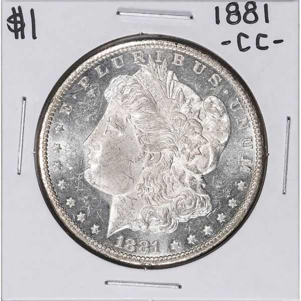 1881-CC $1 Morgan Silver Dollar Coin