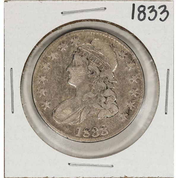1833 Capped Bust Half Dollar Coin