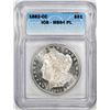 Image 1 : 1882-CC $1 Morgan Silver Dollar Coin ICG MS64 PL