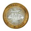Image 2 : .999 Silver Flamingo Las Vegas Nevada $10 Casino Limited Edition Gaming Token