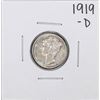 Image 1 : 1919-D Mercury Dime Coin