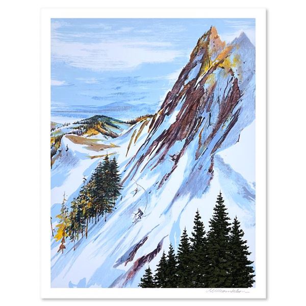 William Nelson "Rocky Mountain Slope" Limited Edition Lithograph On Paper