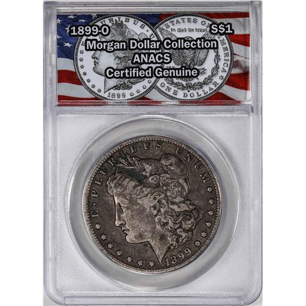 1899-O $1 Morgan Silver Dollar Coin ANACS Genuine