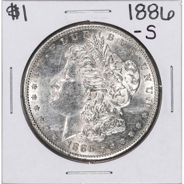 1886-S $1 Morgan Silver Dollar Coin