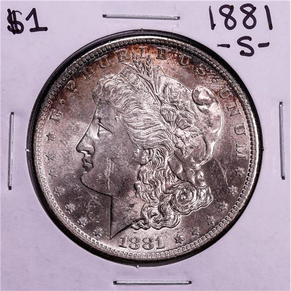 1881-S $1 Morgan Silver Dollar Coin