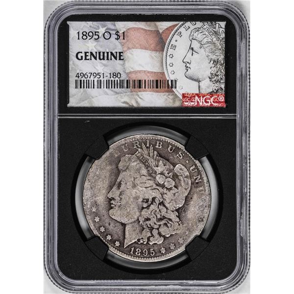1895-O $1 Morgan Silver Dollar Coin NGC Genuine