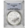 Image 2 : 2005 $1 American Silver Eagle Coin PCGS MS69