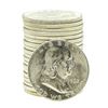 Roll of (20) Brilliant Uncirculated 1962 Franklin Half Dollar Coins