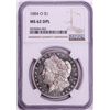 Image 1 : 1884-O $1 Morgan Silver Dollar Coin NGC MS62 DPL