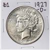 1927-D $1 Peace Silver Dollar Coin