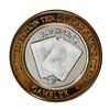 Image 1 : .999 Silver Gambler Reno, Nevada $10 Casino Limited Edition Gaming Token