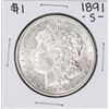 1891-S $1 Morgan Silver Dollar Coin
