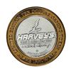 Image 2 : .999 Silver Harveys Lake Tahoe, Nevada $10 Casino Limited Edition Gaming Token