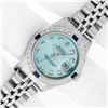 Image 2 : Rolex Ladies Stainless Steel Ice Blue Diamond Datejust Wristwatch