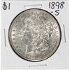 Image 1 : 1898-S $1 Morgan Silver Dollar Coin