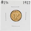 1927 $2 1/2 Indian Head Quarter Eagle Gold Coin