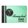 Image 1 : Dansco Album of 1916-1945 Mercury Dime Coins