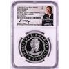 1792-2017 Half Disme 1 oz. Silver Medal NGC PF70 W/Edmund C. Moy Signature