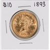 1893 $10 Liberty Head Eagle Gold Coin