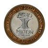 Image 2 : .999 Silver Reno Hilton Nevada $10 Casino Limited Edition Gaming Token