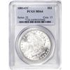 Image 1 : 1881-CC $1 Morgan Silver Dollar Coin PCGS MS64