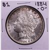 Image 1 : 1884-O $1 Morgan Silver Dollar Coin