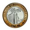 Image 2 : .999 Fine Silver Atlantis Casino & Resort Reno, NV $10 Limited Edition Gaming Token