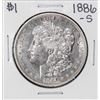 1886-S $1 Morgan Silver Dollar Coin