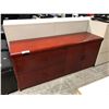 Image 1 : MAHOGANY FINISH 6' CREDENZA
