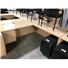 Image 2 : MAPLE 6'X7' L-SHAPE EXECUTIVE DESK LEFT HAND