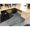 Image 2 : MAPLE 6'X7' L-SHAPE EXECUTIVE DESK RIGHT HAND