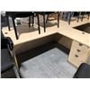 Image 2 : MAPLE 6'X6' L-SHAPE EXECUTIVE DESK RIGHT HAND
