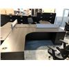 Image 2 : DARK WOOD 6' X 8' CORNER COMPUTER DESK - RIGHT HAND
