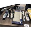 Image 2 : GBC CL320 PAPER CUTTER, X-ACTO TRIMMER AND MISC. STAPLERS