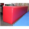 Image 1 : 10 FOOT RED VINYL BENCH