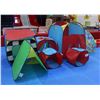 Image 1 : 7 PIECE POP UP FORT WITH MANY DIFFERENT