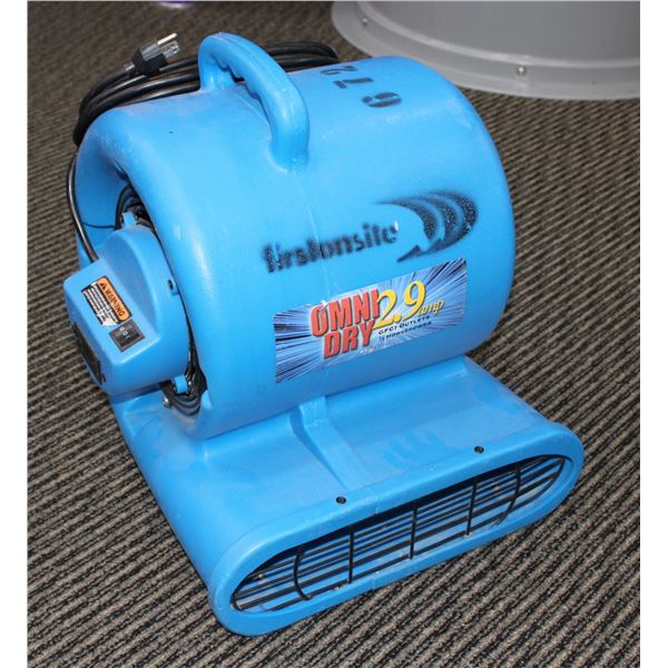 1/3 HP FLOOR DRYER BLOWER