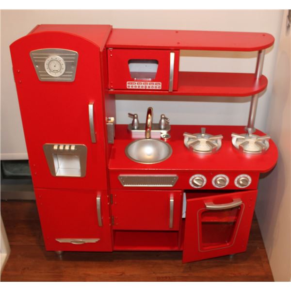 KIDS RED KITCHEN