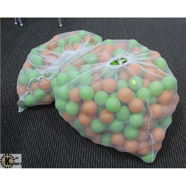 1 1/4 BAGS OF COMMERCIAL BALL PIT BALLS