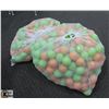 Image 1 : 1 1/4 BAGS OF COMMERCIAL BALL PIT BALLS