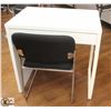 Image 1 : KIDS WHITE DESK WITH CHAIR
