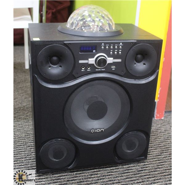 ION MEGA PARTY EXPRESS SUBWOOFER W. LIGHT FEATURE