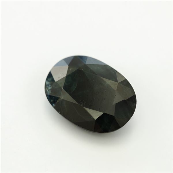 3.92 CT NATURAL MIDNIGHT BLUE SAPPHIRE GEMSTONE