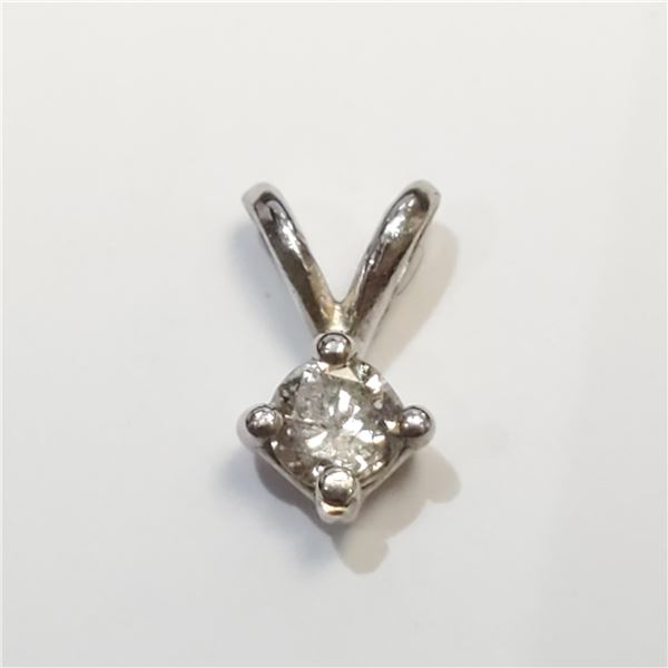 S100-87 14K DIAMOND PENDANT